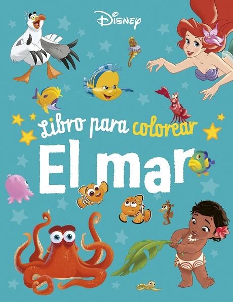 DISNEY. LIBRO PARA COLOREAR. EL MAR | 9788418939761 | DISNEY