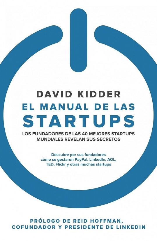 MANUAL DE LAS STARTUPS | 9788498752182 | KIDDER, DAVID