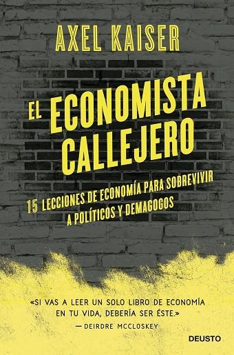 EL ECONOMISTA CALLEJERO | 9788423433674 | KAISER BARENTS-VON HOHENHAGEN, AXEL