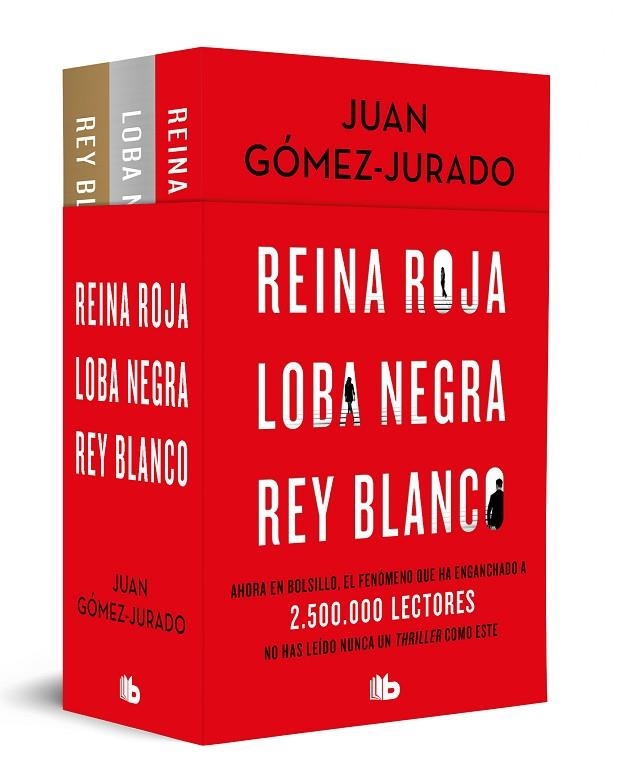 TRILOGÍA REINA ROJA (PACK CON: REINA ROJA | LOBA NEGRA | REY BLANCO) | 9788413145037 | GÓMEZ-JURADO, JUAN