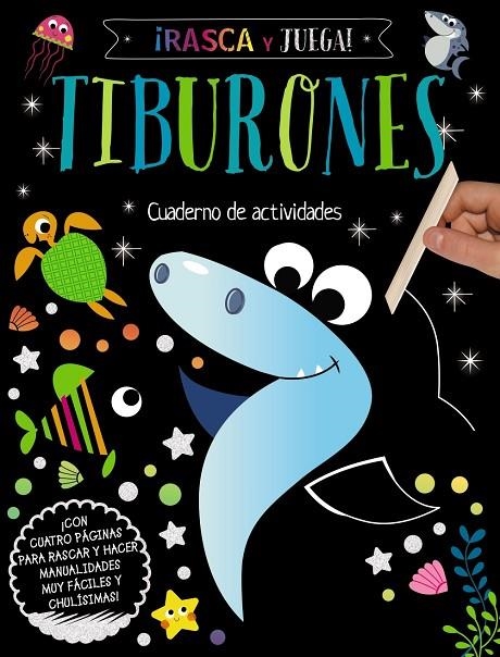 ¡RASCA Y JUEGA! TIBURONES | 9788469666562 | AA VV