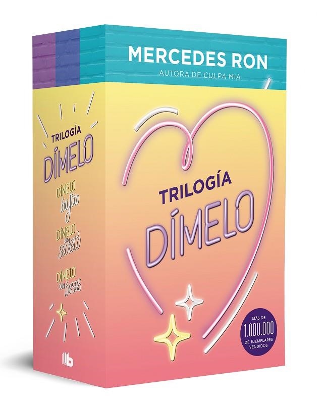 TRILOGÍA DÍMELO (PACK CON: DÍMELO BAJITO | DÍMELO EN SECRETO | DÍMELO CON BESOS) | 9788413146157 | RON, MERCEDES