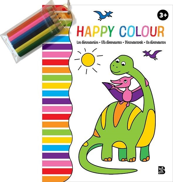 HAPPY COLOUR - LOS DINOSAURIOS | 9789403228914 | BALLON