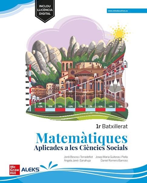 MATEMÀTIQUES APLICADES A LES CIÈNCIES SOCIALS 1R BATXILLERAT | 9788448631369 | BESORA, J./ GUI