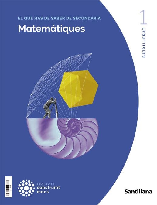 MATEMATIQUES APL CCSS 1 BAT CONSTR MONS MEDITERRANEA | 9788413158341