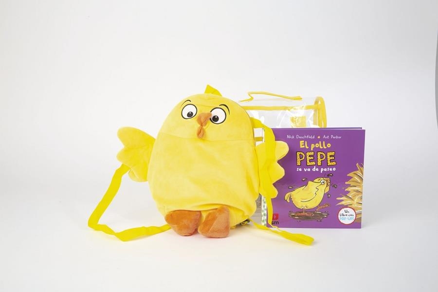 PACK MOCHILA EL POLLO PEPE SE VA DE PASEO | 9788413922744 | DENCHFIELD, NICK