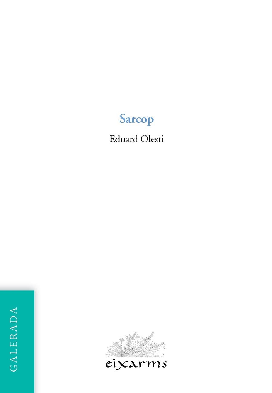 SARCOP | 9788412488029 | OLESTI I MUÑOZ, EDUARD