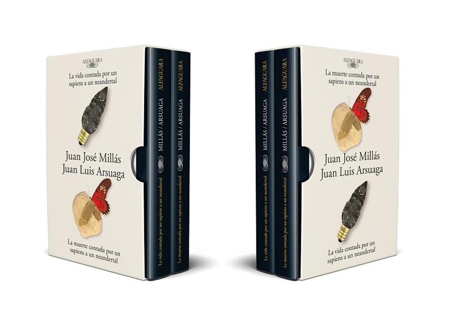 ESTUCHE LA VIDA Y LA MUERTE CONTADAS POR UN SAPIENS A UN NEANDERTAL | 9788420463896 | MILLÁS, JUAN JOSÉ / ARSUAGA, JUAN LUIS