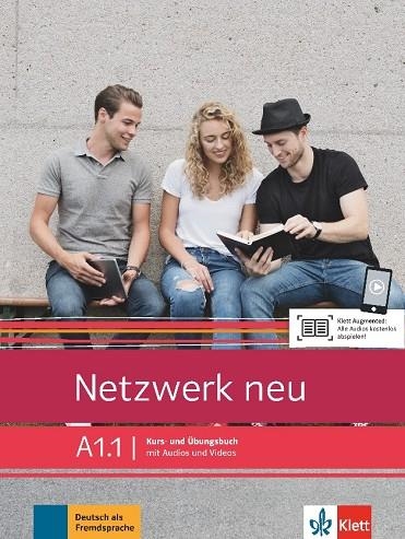 NETZWERK NEU A1.1, LIBRO DEL ALUMNO Y LIBRO DE EJERCICIOS, PARTE 1 | 9783126071543 | VVAA