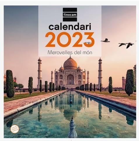 CALENDARI PARED 30X30 MARAVILLAS DEL MUNDO | 8422952344216