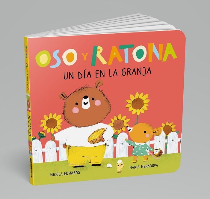 OSO Y RATONA. PEQUEÑAS MANITAS - UN DÍA EN LA GRANJA | 9788448860622 | EDWARDS, NICOLA / NERADOVA, MARIA