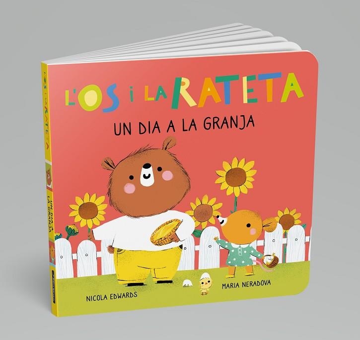 UN DIA A LA GRANJA (L'ÓS I LA RATETA. MANS PETITONES) | 9788448860639 | EDWARDS, NICOLA / NERADOVA, MARIA