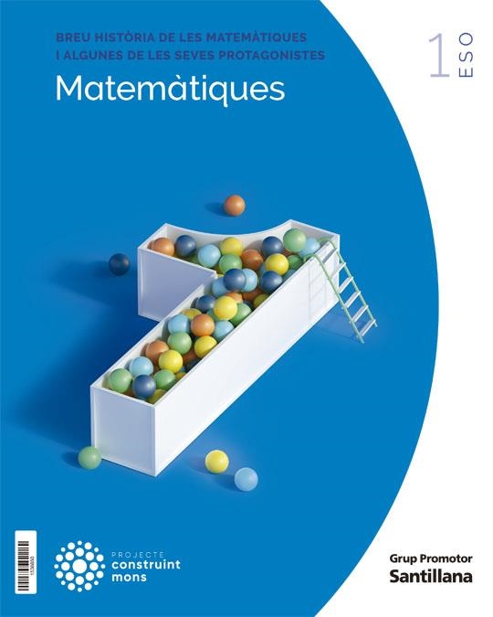 MATEMATIQUES 1 SEC CONSTRUINT MONS | 9788413150468