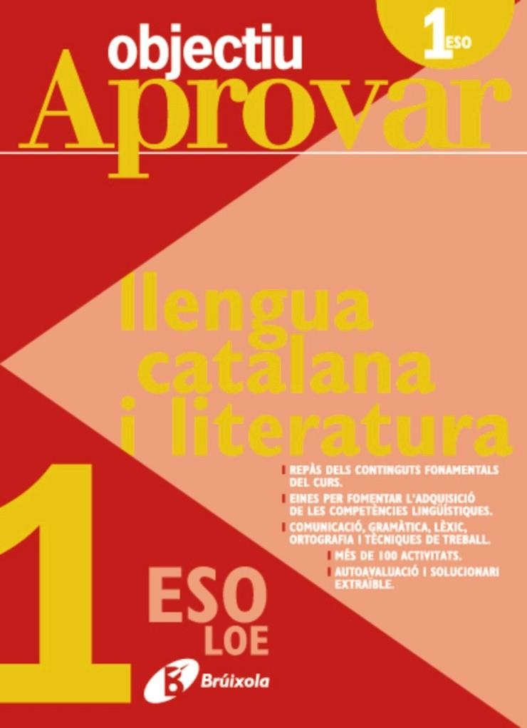 OBJECTIU APROVAR LLENGUA CATALANA I LITERATURA 1R ESO | 9788499060064 | RIERA I FERNÁNDEZ, NÚRIA