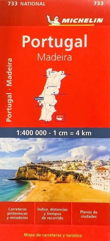 MAPA NATIONAL PORTUGAL, MADEIRA 2023 | 9782067258372 | AA.VV.