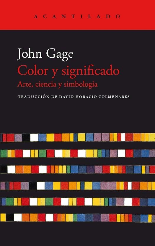 COLOR Y SIGNIFICADO | 9788419036407 | GAGE, JOHN