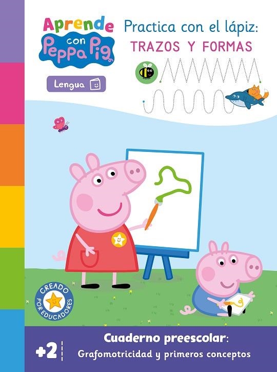 PEPPA PIG. PRIMEROS APRENDIZAJES - APRENDE GRAFOMOTRICIDAD CON PEPPA PIG. PRACTI | 9788448865146 | HASBRO / EONE