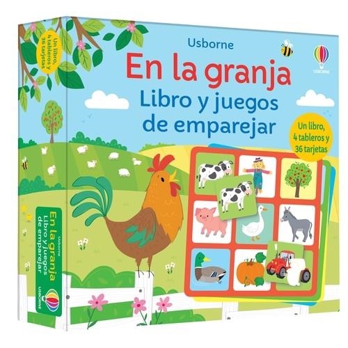 EN LA GRANJA LIBRO Y JUEGOS DE EMPAREJAR | 9781805313830 | NOLAN, KATE