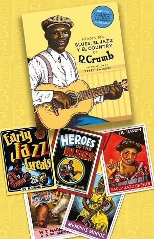 HÉROES DEL BLUES, EL JAZZ Y EL COUNTRY (ED. ESPECIAL) | 9788419735423 | CRUMB, ROBERT