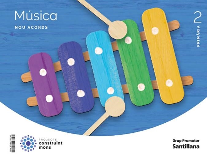 MUSICA NOU ACORDS 2 PRIMARIA CONTRUINT MONS | 9788411293143