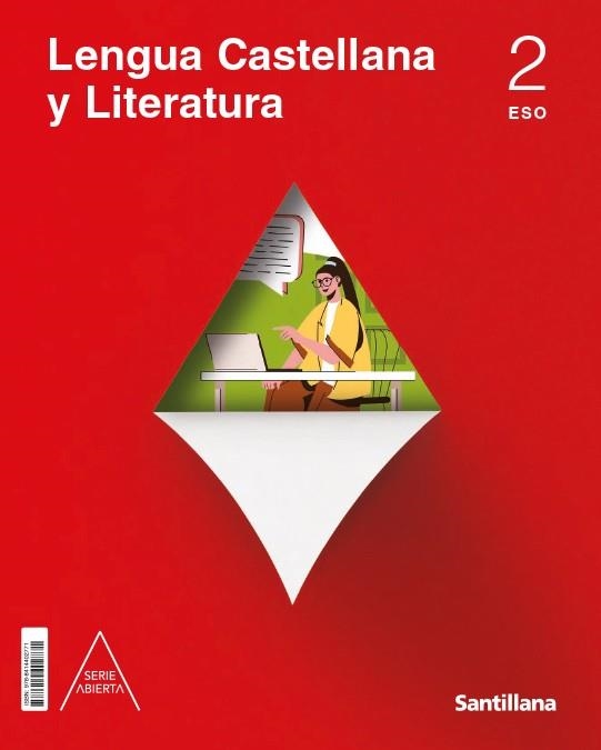 LENGUA Y LITERATURA SERIE ABIERTA 2 ESO CONSTRUYENDO MUNDOS | 9788414402771 | VV.AA