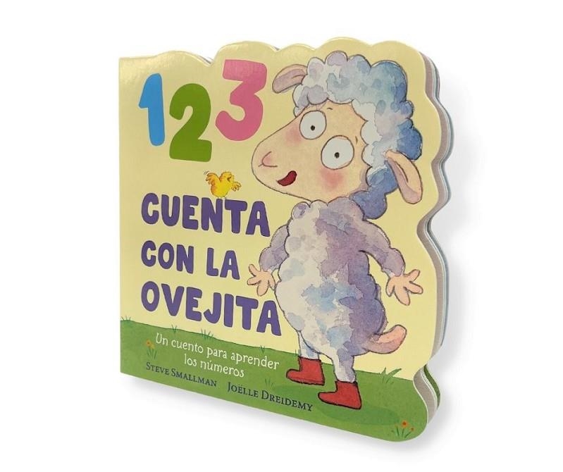 1 2 3 CUENTA CON LA OVEJITA (LA OVEJITA QUE VINO A CENAR. LIBRO DE CARTÓN) | 9788448865078 | SMALLMAN, STEVE / DREIDEMY, JOËLLE