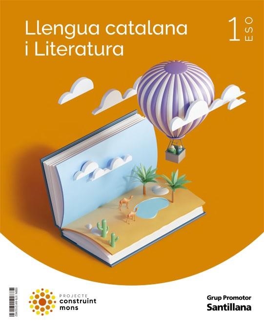 LLENGUA CATALANA I LITERATURA 1 ESO CONSTRUINT MONS | 9788413152462 | AA.VV