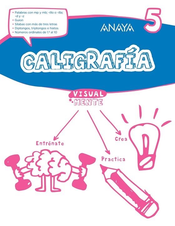 CALIGRAFÍA 5. | 9788469831557 | ANAYA EDUCACIÓN