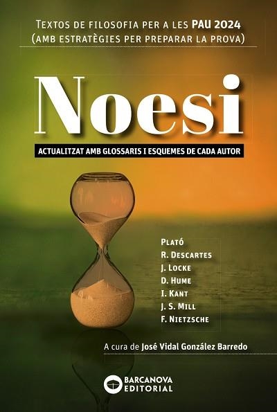 NOESI. TEXTOS DE FILOSOFIA PER A LES PAU 2024 | 9788448961800 | BARCANOVA, EDITORIAL