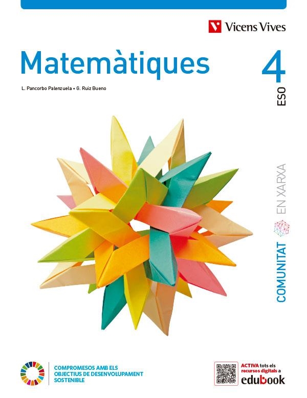 MATEMATIQUES 4 (COMUNITAT EN XARXA) | 9788468294360 | L. PANCORBO / G. RUIZ