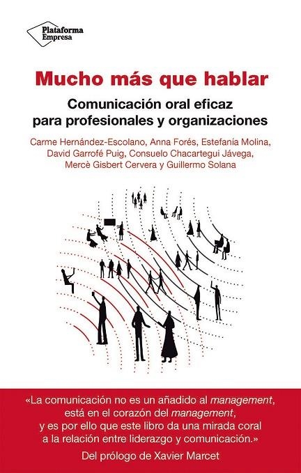 MUCHO MÁS QUE HABLAR | 9788419271839 | CARME HERNÁNDEZESCOLANO, ET. AL.