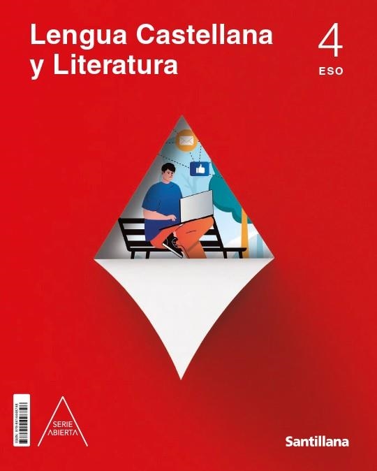 LENGUA Y LITERATURA SERIE ABIERTA 4 ESO CONSTRUYENDO MUNDOS | 9788414448748 | VV.AA