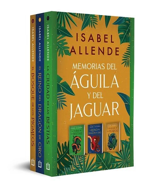 TRILOGÍA EL ÁGUILA Y EL JAGUAR | 9788466373937 | ALLENDE, ISABEL