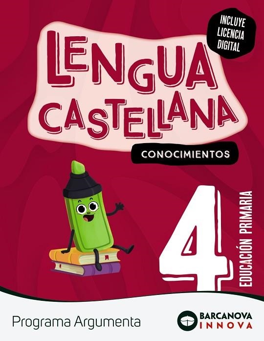 ARGUMENTA 4. LENGUA CASTELLANA. CONOCIMIENTOS | 9788448960469 | TAPIA, OLÍVIA / MONTERO, DIEGO / MURILLO, NURIA