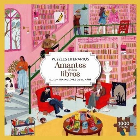 AMANTES DE LOS LIBROS - PUZZLE LITERARIO | 8437018304868