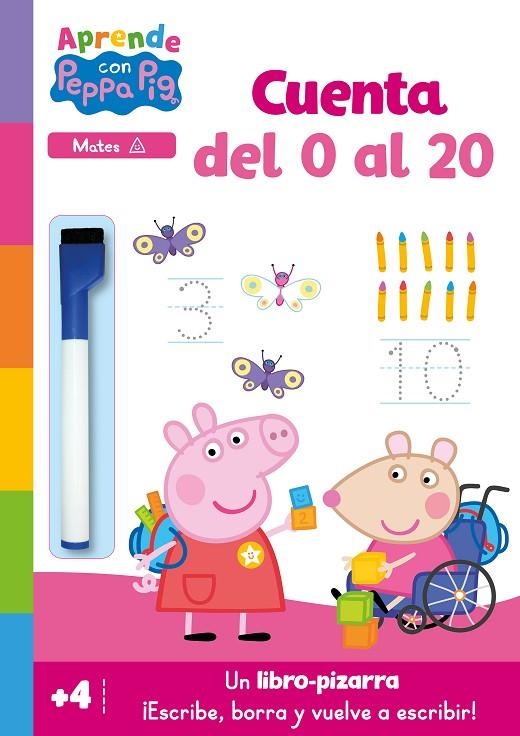 PEPPA PIG. PRIMEROS APRENDIZAJES - APRENDE CON PEPPA. CUENTA DEL 0 AL 20 | 9788448866266 | HASBRO / EONE