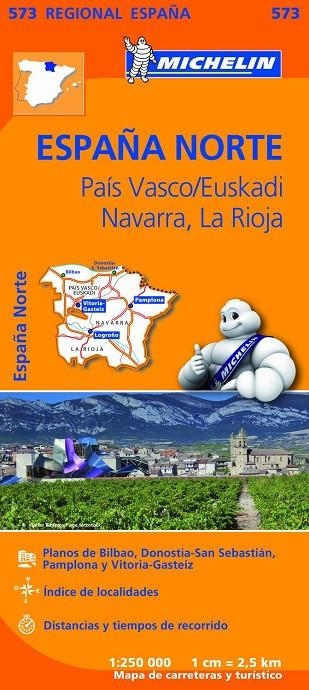 MAPA PAIS VASCO, NAVARRA, LA RIOJA MICHELIN 2013 | 9782067184206 | AAVV