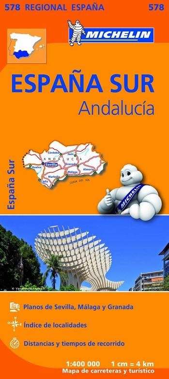 MAPA ANDALUCIA MICHELIN 2013 | 9782067184459 | AAVV