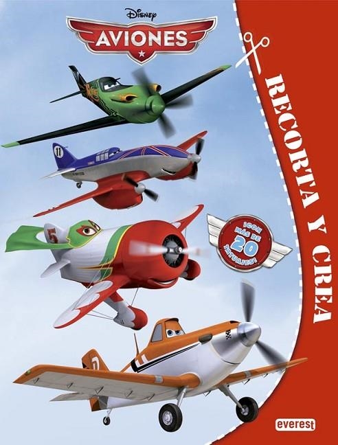 AVIONES RECORTA Y CREA | 9788444169491 | WALT DISNEY COMPANY