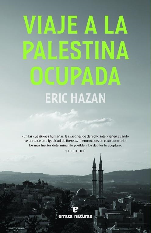 VIAJE A LA PALESTINA OCUPADA | 9788419158567 | HAZAN, ERIC