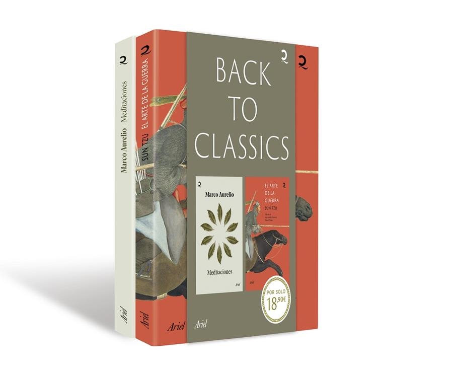 ESTUCHE BACK TO CLASSICS | 9788434437579 | MARCO AURELIO / TZU, SUN