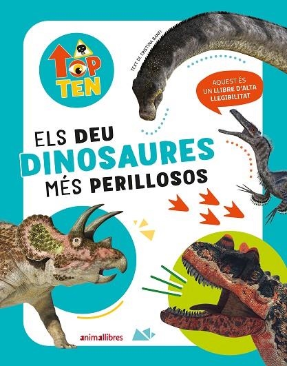 TOP TEN ELS DEU DINOSAURES MÉS PERILLOSOS | 9788419659538 | AA.VV.