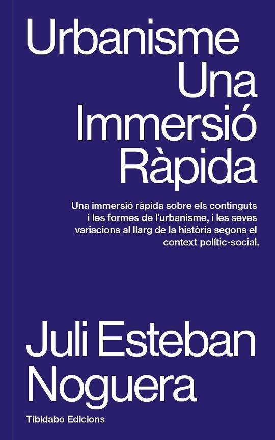 URBANISME | 9788410013070 | ESTEBAN NOGUERA, JULI