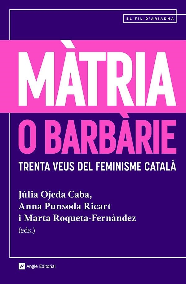 MÀTRIA O BARBÀRIE | 9788410112094 | VV.AA.3