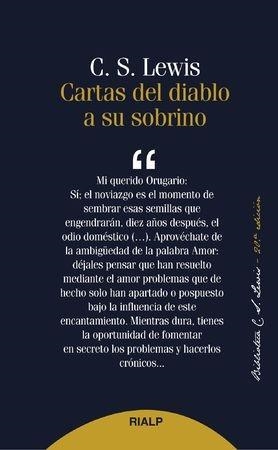 CARTAS DEL DIABLO A SU SOBRINO | 9788432147357 | LEWIS, CLIVE STAPLES