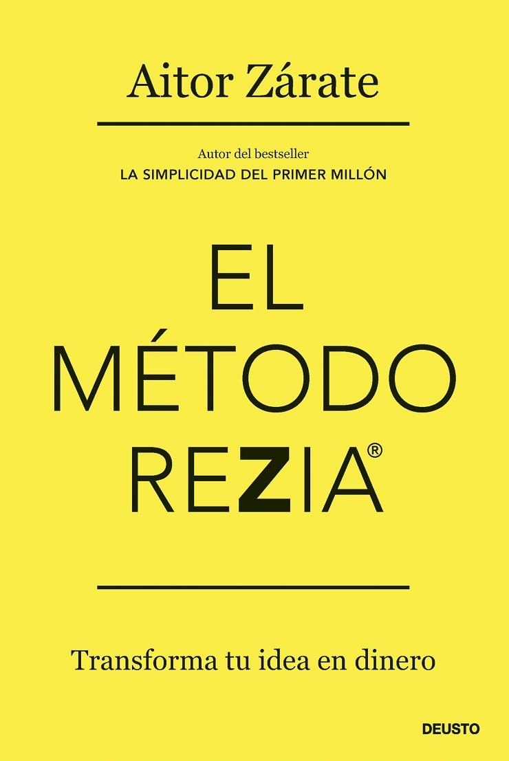 EL MÉTODO REZIA | 9788423436934 | ZÁRATE, AITOR