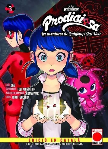 PRODIGIOSA. LES AVENTURES DE LADYBUG I GAT NOIR N.3 (EDICIÓ EN CATALÀ) | 9788411508674 | KOMA WARITA