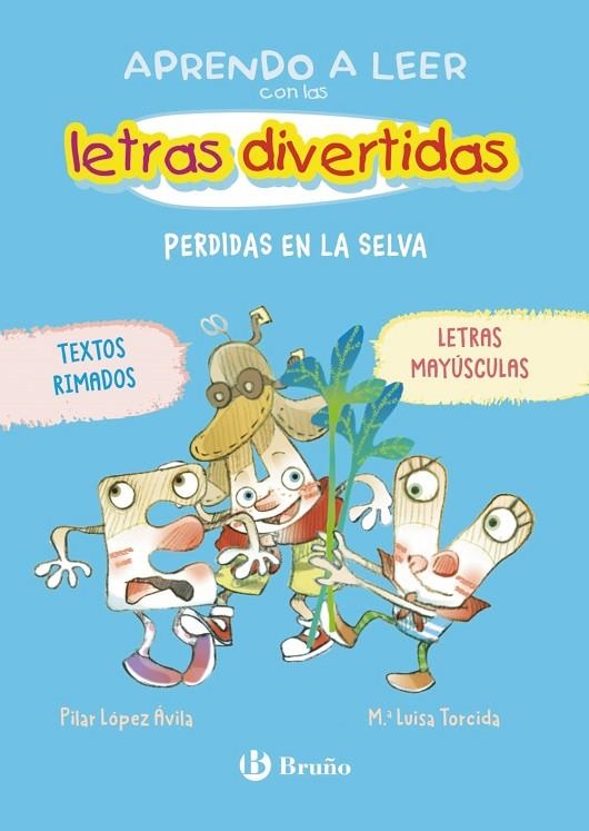 APRENDO A LEER CON LAS LETRAS DIVERTIDAS, 2. PERDIDAS EN LA SELVA | 9788469642665 | LÓPEZ ÁVILA, PILAR