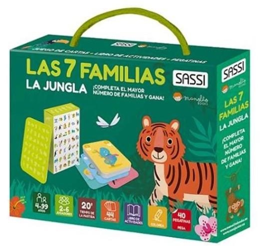 LAS 7 FAMILIAS LA JUNGLA | 9788419935052 | A BORGO