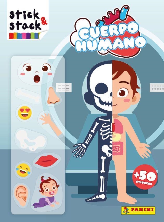 STICK & STACK - CUERPO HUMANO | 9788427873827 | PANINI ESPAÑA S.A.